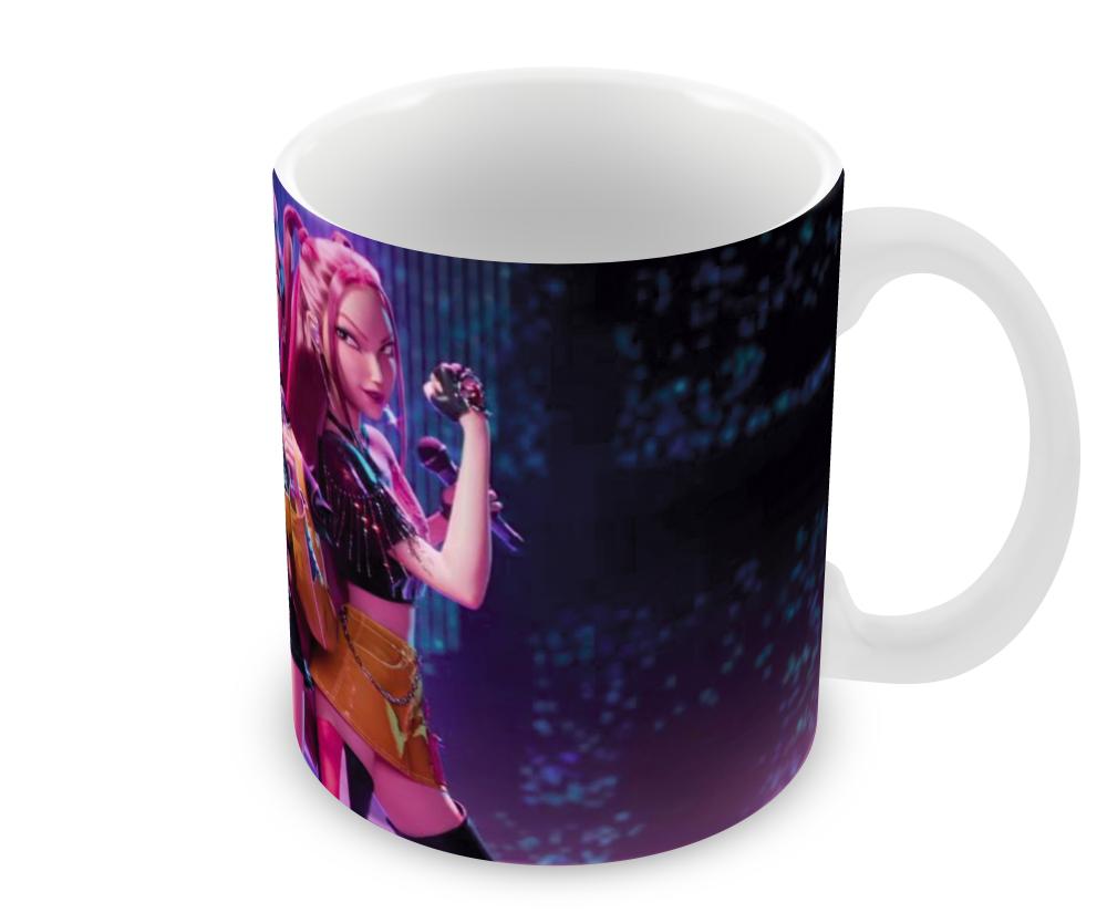 Caneca Polímero Guerreiras do K-Pop Personalizada