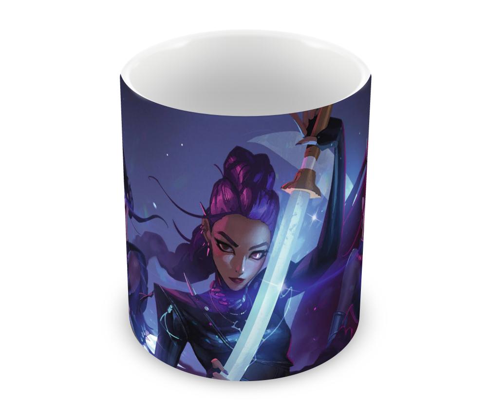 Caneca Polímero Guerreiras do K-Pop Personalizada
