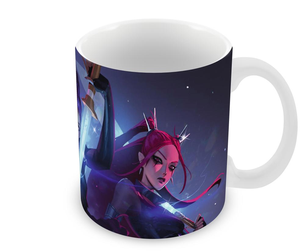 Caneca Polímero Guerreiras do K-Pop Personalizada