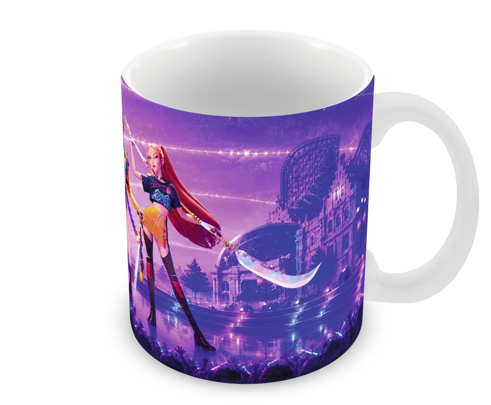Caneca Polímero Guerreiras do K-Pop Personalizada