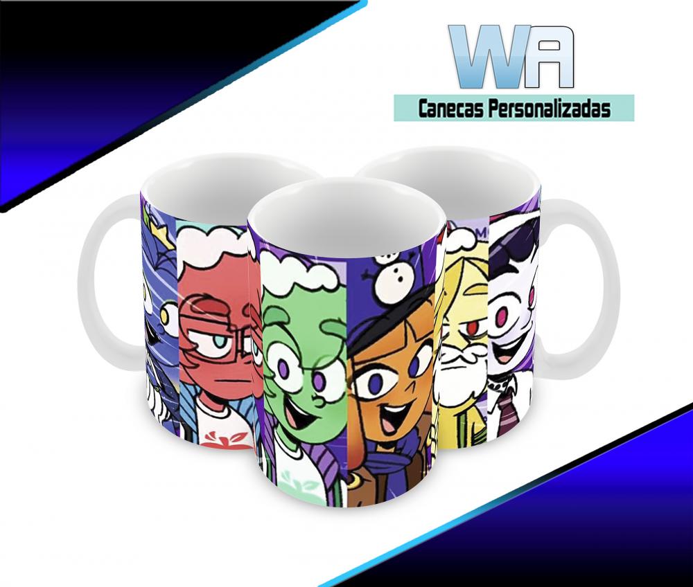 Caneca Polímero Mundo Torajo Personalizada
