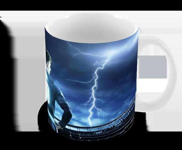 Caneca Lionel Messi Barcelona de Plástico Personalizada