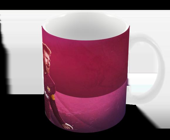 Caneca Lionel Messi Barcelona de Plástico Personalizada