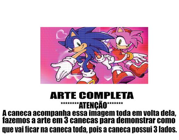 Caneca Polímero Amy Rose Personalizada