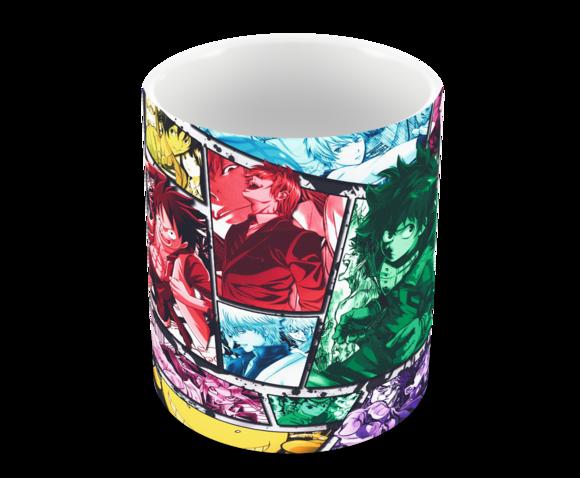 Caneca Polímero Animes Crossover Personalizada
