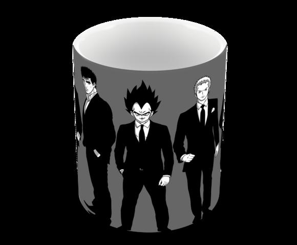 Caneca Polímero Animes Crossover Personalizada