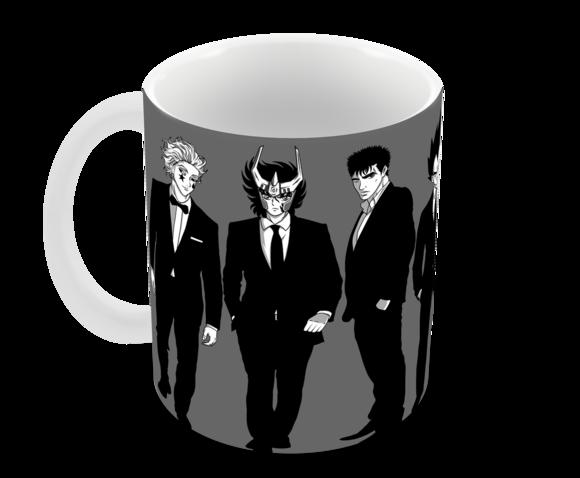 Caneca Polímero Animes Crossover Personalizada
