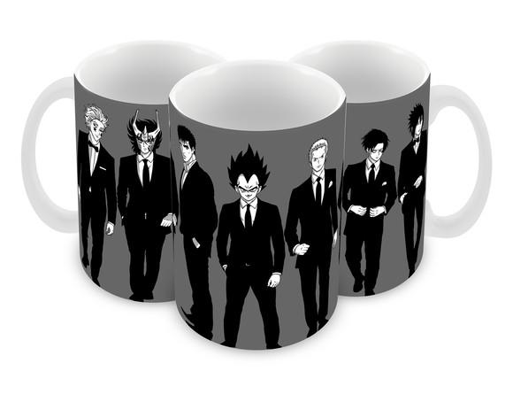 Caneca Polímero Animes Crossover Personalizada