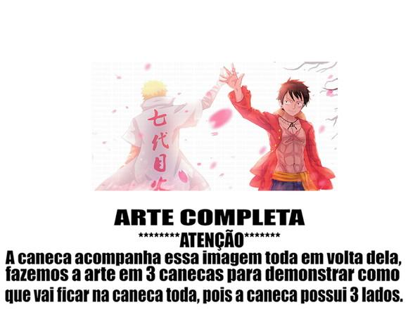 Caneca Polímero Animes Crossover Personalizada