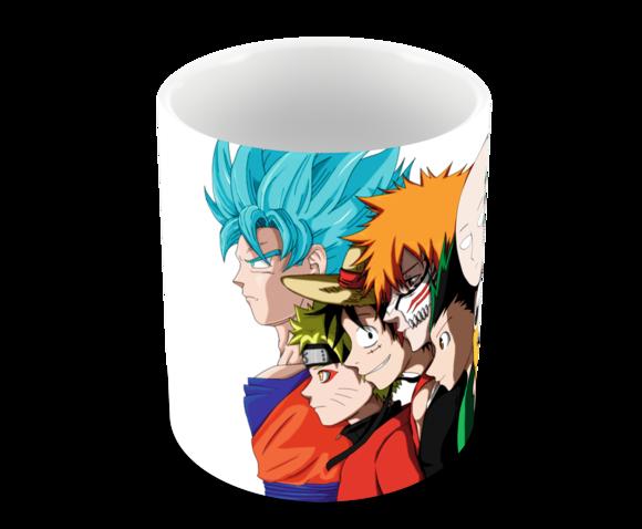 Caneca Polímero Animes Crossover Personalizada