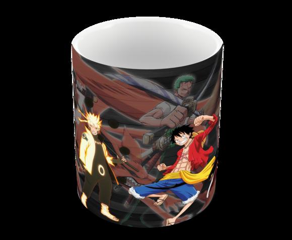 Caneca Polímero Animes Crossover Personalizada