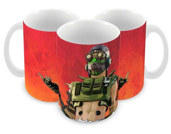 Caneca Polímero Apex Legends Octane Personalizada