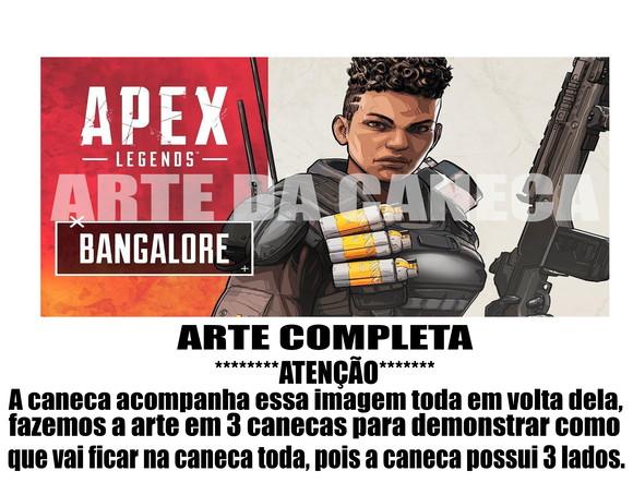 Caneca Polímero Apex Legends Personalizada
