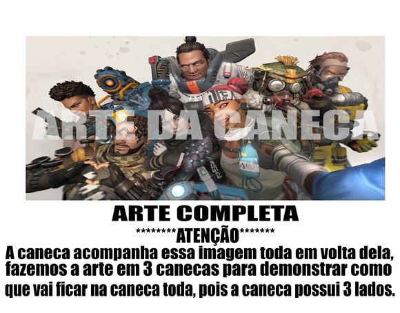 Caneca Polímero Apex Legends Personalizada