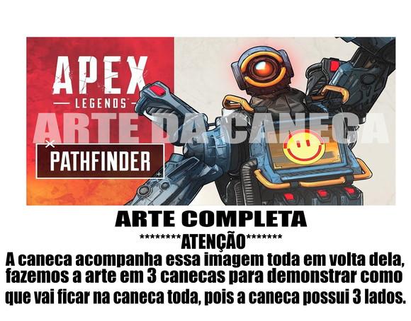 Caneca Polímero Apex Legends Personalizada