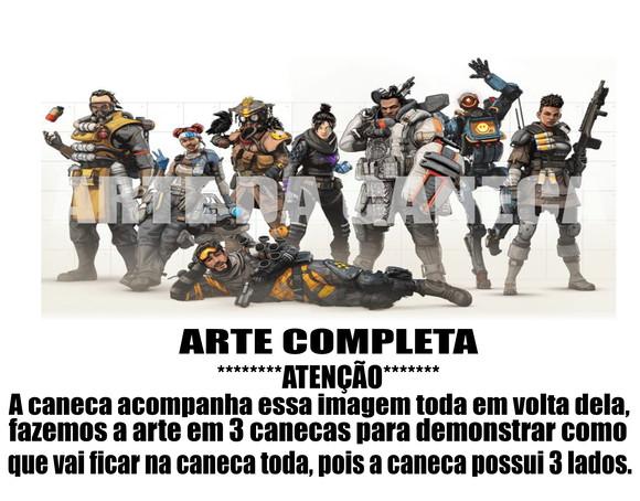 Caneca Polímero Apex Legends Personalizada
