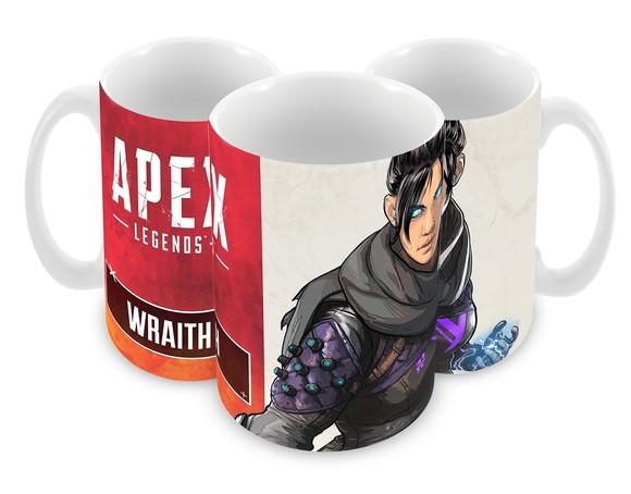 Caneca Polímero Apex Legends Wraith Personalizada