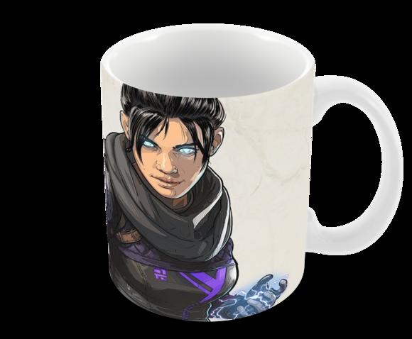 Caneca Polímero Apex Legends Wraith Personalizada