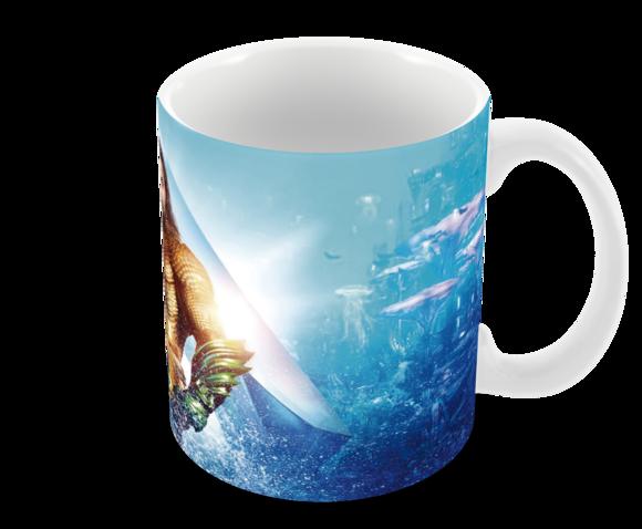 Caneca Polímero Aquaman Personalizada
