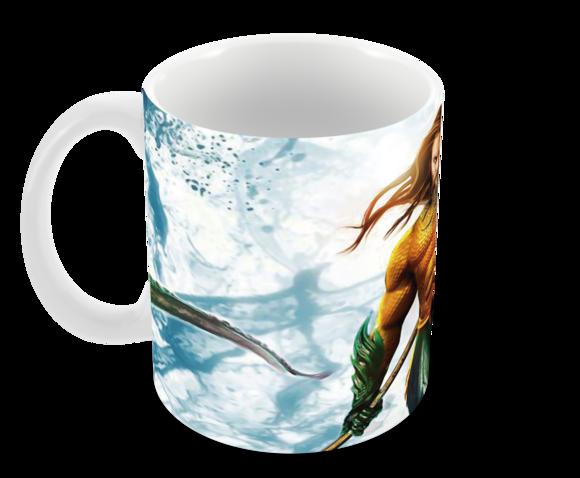 Caneca Polímero Aquaman Personalizada