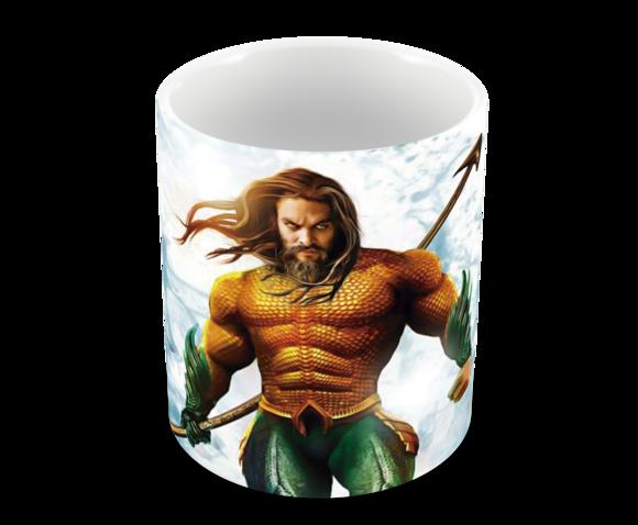 Caneca Polímero Aquaman Personalizada