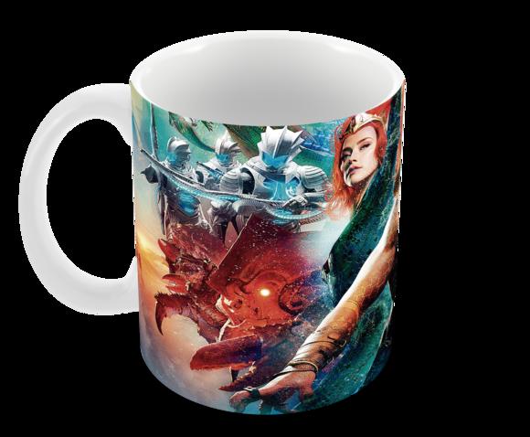 Caneca Polímero Aquaman Personalizada