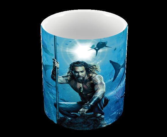Caneca Polímero Aquaman Personalizada