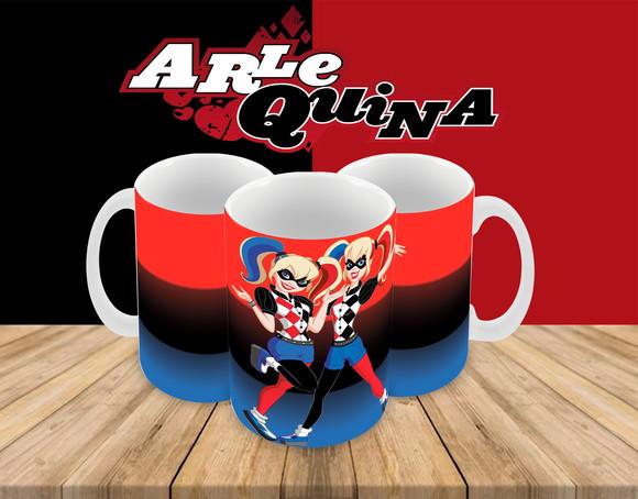 Caneca Polímero Arlequina Personalizada