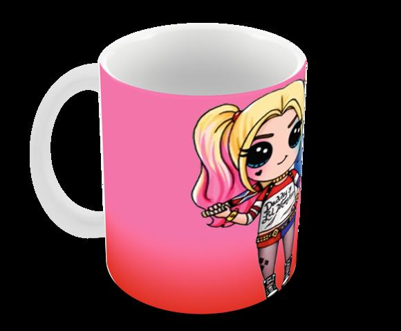 Caneca Polímero Arlequina Personalizada