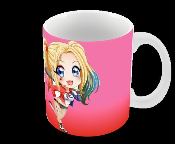 Caneca Polímero Arlequina Personalizada