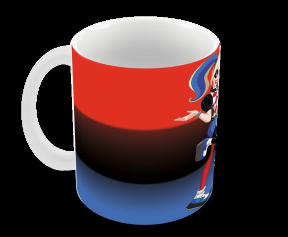 Caneca Polímero Arlequina Personalizada