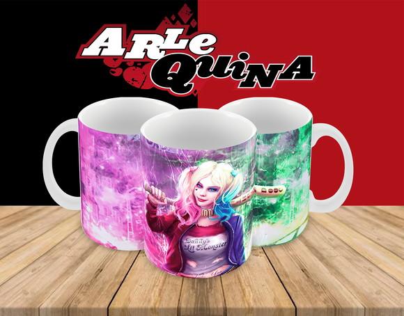 Caneca Polímero Arlequina Personalizada