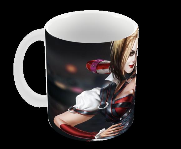Caneca Polímero Arlequina Personalizada