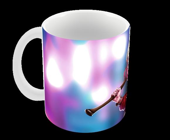 Caneca Polímero Arlequina Personalizada