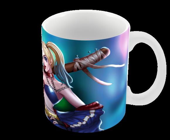 Caneca Polímero Arlequina Personalizada