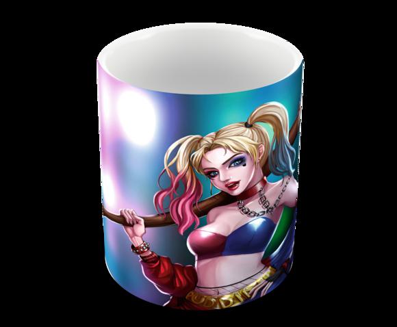 Caneca Polímero Arlequina Personalizada