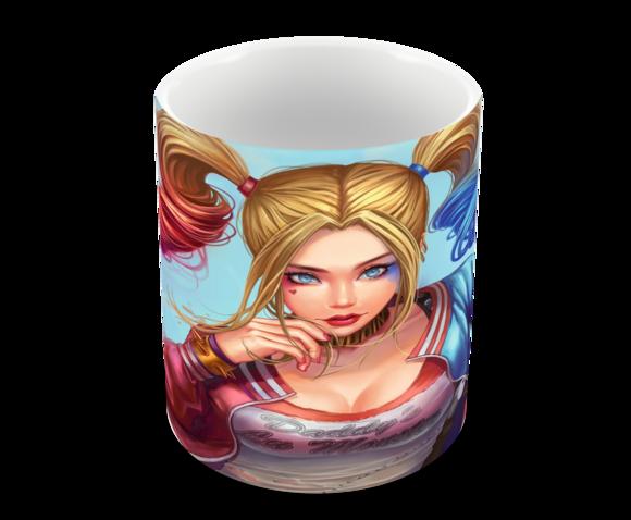 Caneca Polímero Arlequina Personalizada