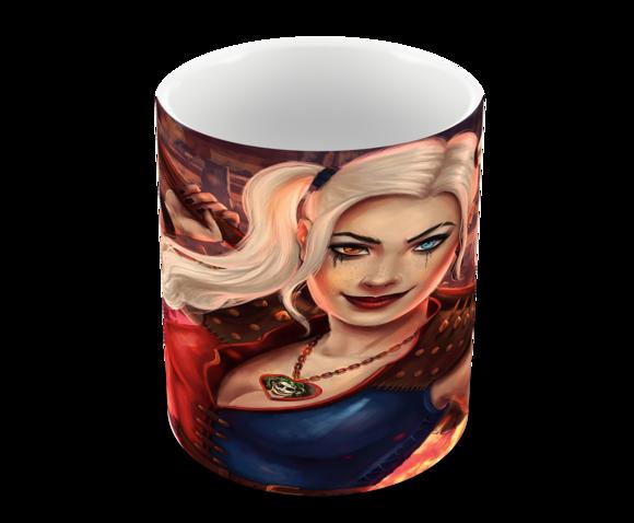 Caneca Polímero Arlequina Personalizada