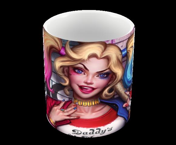 Caneca Polímero Arlequina Personalizada