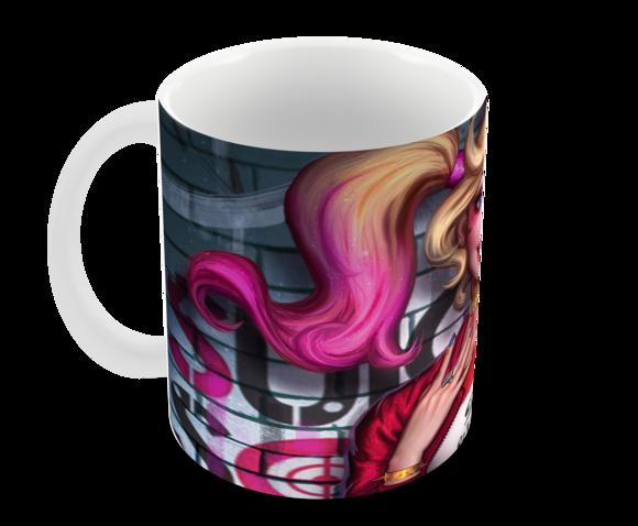 Caneca Polímero Arlequina Personalizada