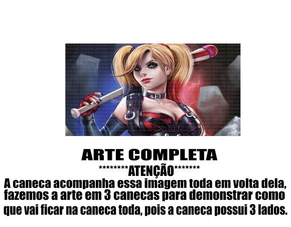 Caneca Polímero Arlequina Personalizada