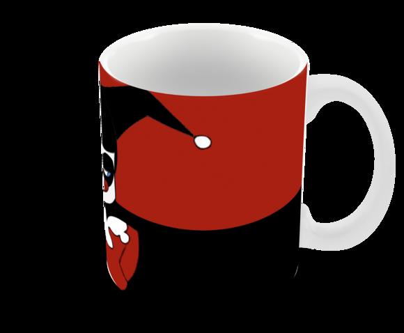 Caneca Polímero Arlequina Personalizada