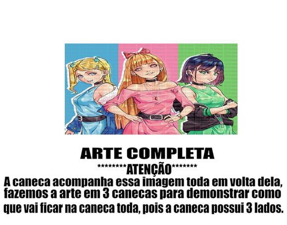 Caneca Polímero as Meninas Super Poderosas Personalizada