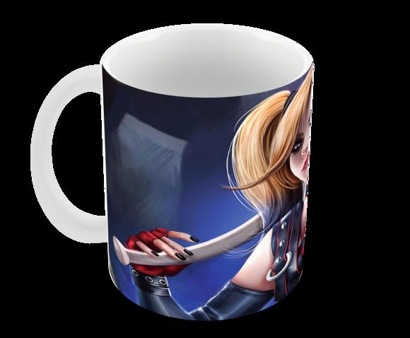 Caneca Polímero Arlequina Personalizada