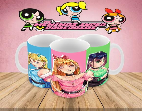 Caneca Polímero as Meninas Super Poderosas Personalizada