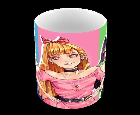 Caneca Polímero as Meninas Super Poderosas Personalizada