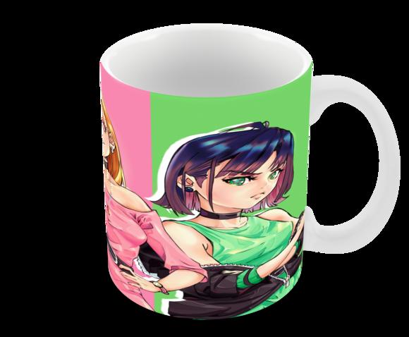 Caneca Polímero as Meninas Super Poderosas Personalizada