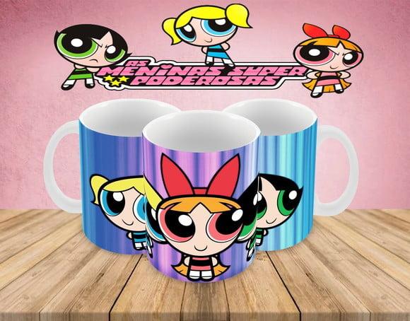Caneca Polímero as Meninas Super Poderosas Personalizada