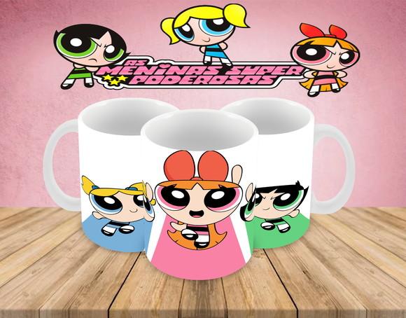 Caneca Polímero as Meninas Super Poderosas Personalizada