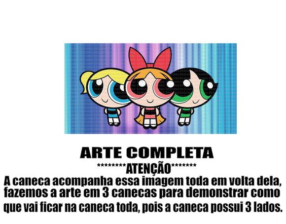 Caneca Polímero as Meninas Super Poderosas Personalizada